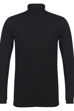 SF Men SF125 - SF Mens Premium Slim Fit Turtleneck Tee