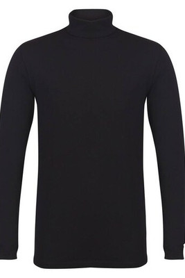 SF Men SF125 - SF Men Langarm Rollkragen Basic T-Shirt