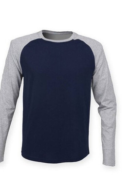 SF Men SF271 - Baseball Long-Sleeved T-Shirt