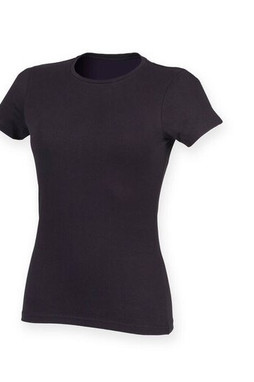Skinnifit SK121 - Tee-Shirt Femme Stretch Coton