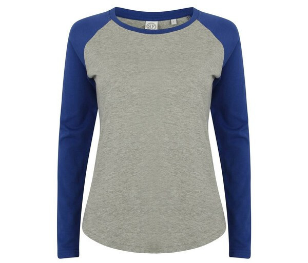 SF Women SK271 - Women's long-sleeved baseball T-shirt