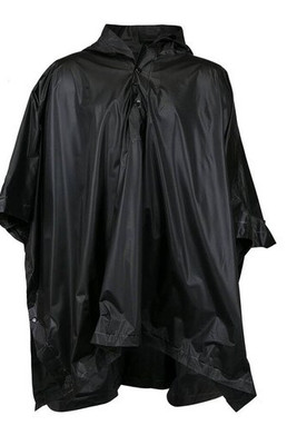 Splashmacs SL019 - Kids Waterproof PVC Rain Poncho with Adjustable Hood