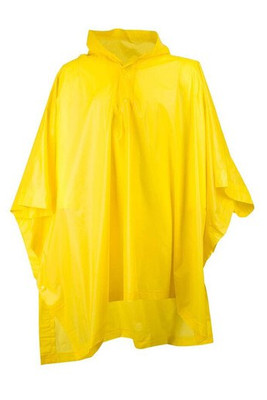 Splashmacs SL019 - Kids Waterproof PVC Rain Poncho with Adjustable Hood