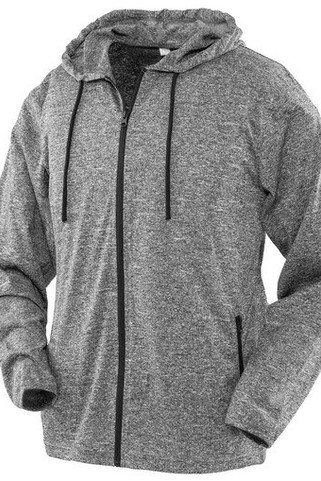 Spiro SP277F - Womens zip-up hooded sports shirt