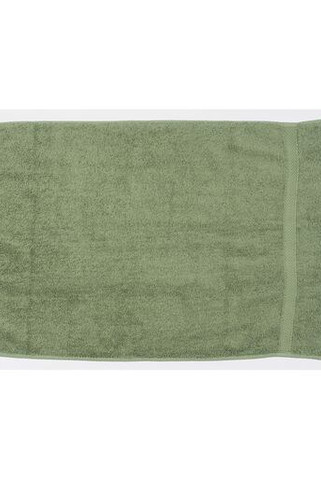 Towel city TC003 - Премиум Ringspun хавлиена кърпа с херинбон бордюр