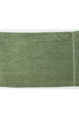 Towel city TC004 - Premium Ringspun Bath Towel with Herringbone Border