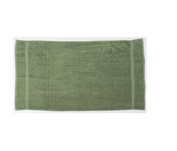 Towel city TC004 - Premium Ringspun Bath Towel with Herringbone Border