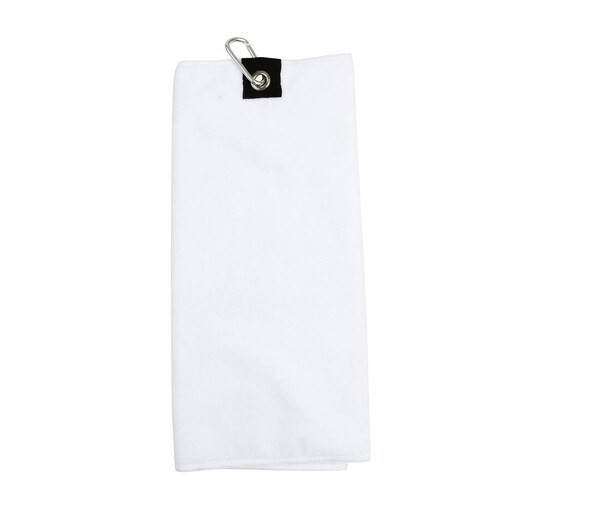 Towel city TC019 - Premium Microfiber Tri-Fold Golf Towel with Clip