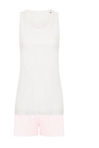 Towel city TC052 - Comfortable Cotton Womens Pajama Set with Bag