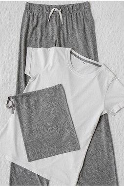 Towel city TC053 - Comfortabele Dames Pyjama Set voor Zachte Nachten