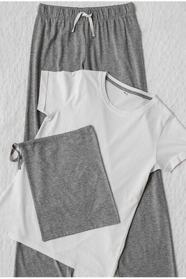 Towel city TC053 - Towel City Women's Cotton-Blend Pajama Set