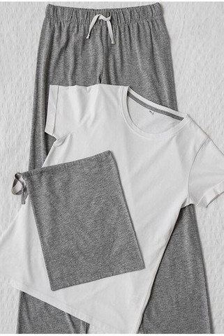 Towel city TC053 - Towel City Womens Cotton-Blend Pajama Set