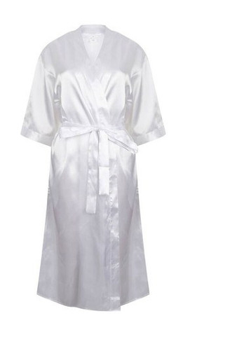 Towel city TC054 - Elegant Kimono Style Satin Bathrobe for Women
