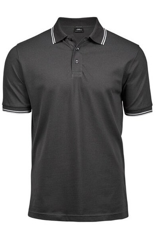 Tee Jays TJ1407 - Mens Luxury stripe stretch polo