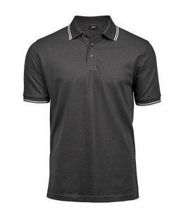 Tee Jays TJ1407 - Herren-Luxus-Streifen-Polo