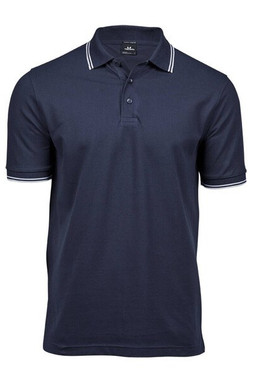 TEE JAYS TJ1407 - Polo homme col et manches contrastés