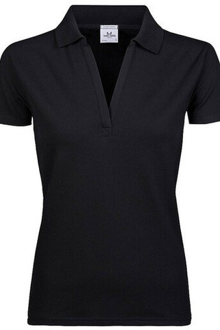 Tee Jays TJ1409 - Womens luxury V-neck stretch polo