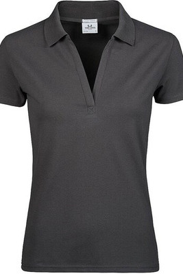 Tee Jays TJ1409 - Dames luxe V-hals stretch polo