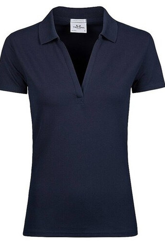 Tee Jays TJ1409 - Womens luxury V-neck stretch polo