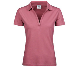 Tee Jays TJ1409 - Womens luxury V-neck stretch polo