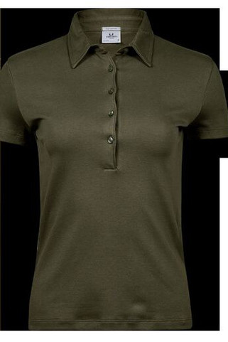 Tee Jays TJ1441 - Elegancka Damska Koszulka Polo z Pima Bawełny