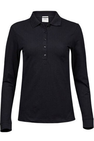 Tee Jays TJ146 - Womens luxury stretch long sleeve polo