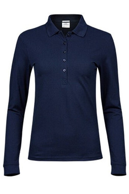 Tee Jays TJ146 - Polo donna di lusso elasticizzata manica lunga