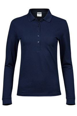 Tee Jays TJ146 - Womens luxury stretch long sleeve polo
