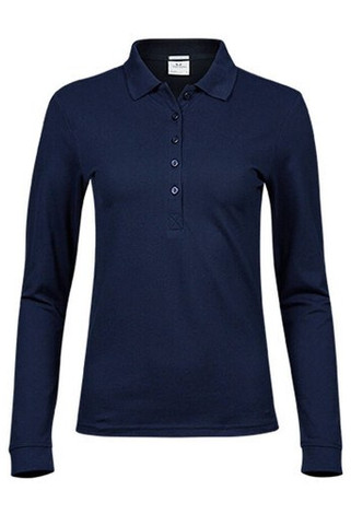 Tee Jays TJ146 - Womens luxury stretch long sleeve polo