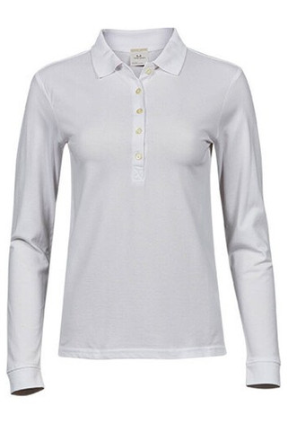 Tee Jays TJ146 - Womens luxury stretch long sleeve polo