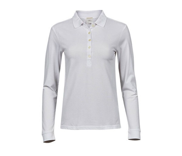 Tee Jays TJ146 - Polo donna di lusso elasticizzata manica lunga