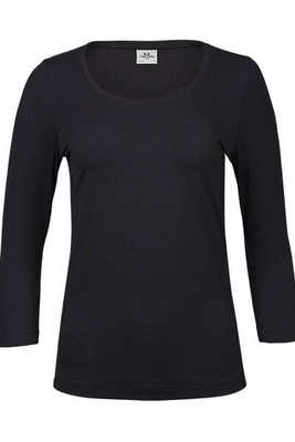 Tee Jays TJ460 - T-shirt da donna elasticizzata 3/4 maniche