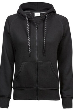 TEE JAYS TJ5436 - Hoodie Mode Femme à Zip Complet Élégant