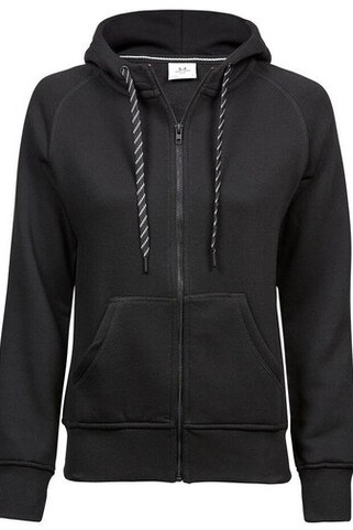 TEE JAYS TJ5436 - Hoodie Mode Femme à Zip Complet Élégant