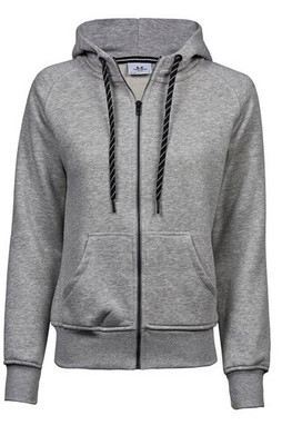 Tee Jays TJ5436 - Felpa fashion con cappuccio e zip donna
