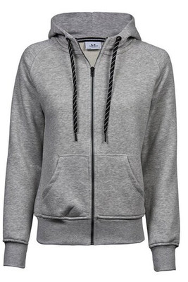 Tee Jays TJ5436 - Felpa fashion con cappuccio e zip donna