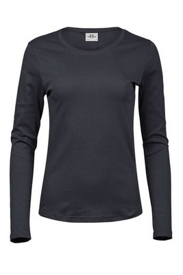Tee Jays TJ590 - Dames Interlock T-shirt met lange mouwen