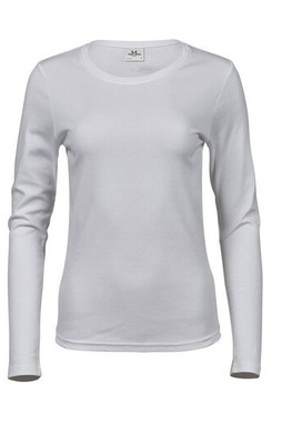 Tee Jays TJ590 - Camiseta feminina de manga comprida