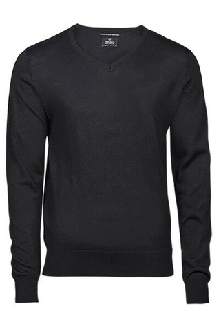 Tee Jays TJ6001 - Italian Merino Blend V-Neck Sweater for Men
