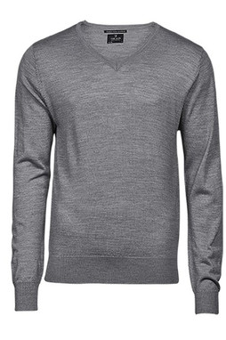 Tee Jays TJ6001 - Italian Merino Blend V-Neck Sweater for Men