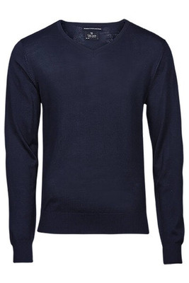 Tee Jays TJ6001 - Italian Merino Blend V-Neck Sweater for Men