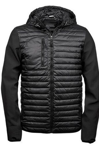 Tee Jays TJ9628 - Kapuzen-Crossover-Jacke Männer