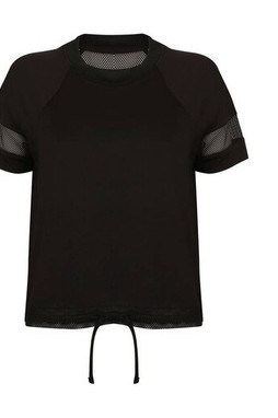 Tombo TL526 - Tombo Womens Stylish Mesh Panel T-Shirt