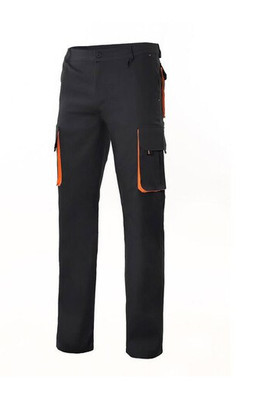 VELILLA V3004 - PANTALONI MULTI-TASCHE BICOLORE