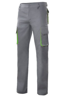 VELILLA V3004 - TWO-TONE MULTI-POCKET PANTS