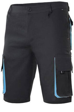 VELILLA V3007 - BERMUDAS MULTIPOCHES BICOLORE