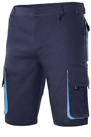 VELILLA V3007 - BERMUDAS MULTIPOCHES BICOLORE