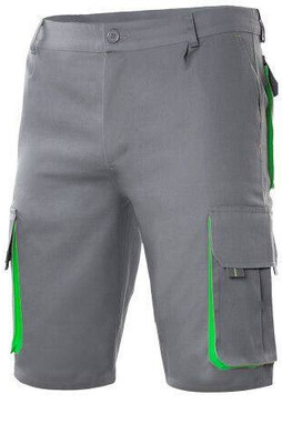 VELILLA V3007 - BERMUDAS MULTIPOCHES BICOLORE