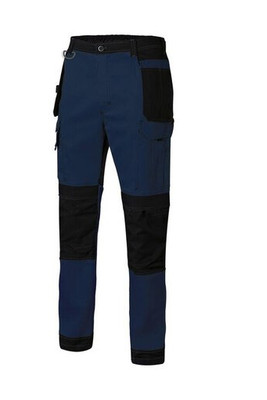VELILLA V3019S - TWO-TONE CANVAS STRETCH PANTS