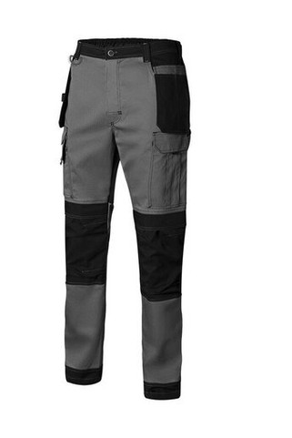 VELILLA V3019S - TWO-TONE CANVAS STRETCH PANTS